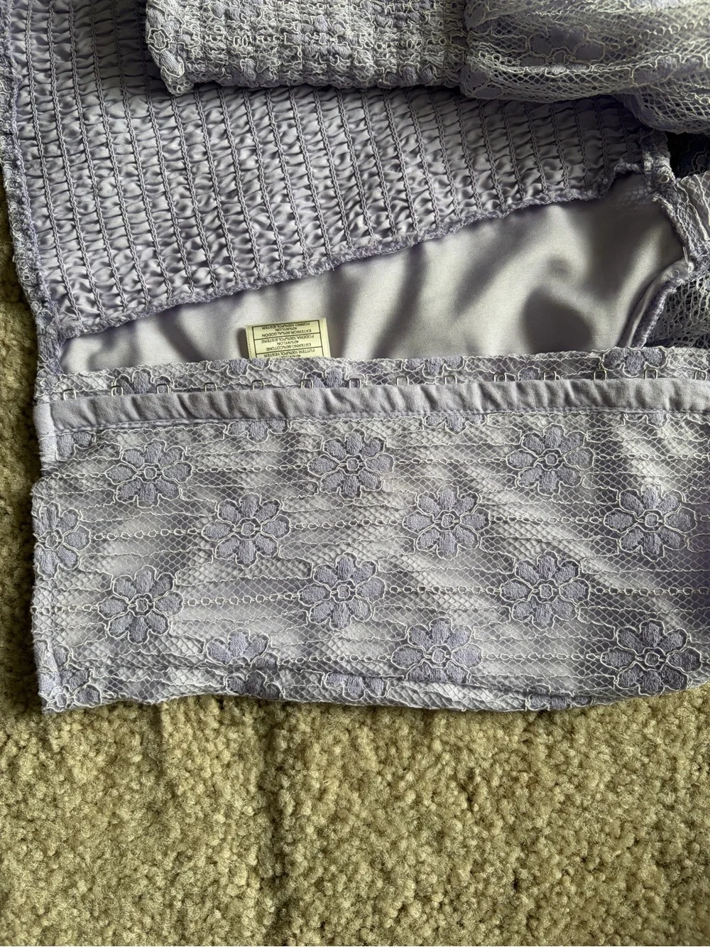 BB Dakota Sheet To Streets purple bohemian boho blouse Top size small NWT
